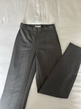 Babaton Dark Gray Tailored Dress Trousers